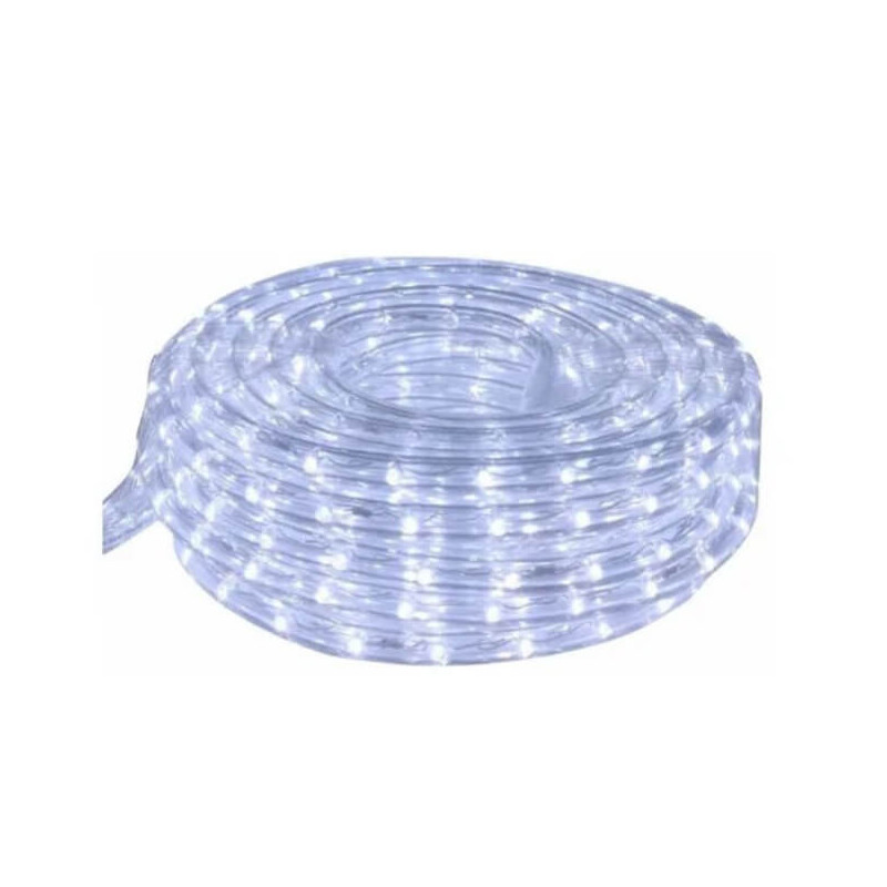 Luces de navidad manguera led blanco frío 10 metros