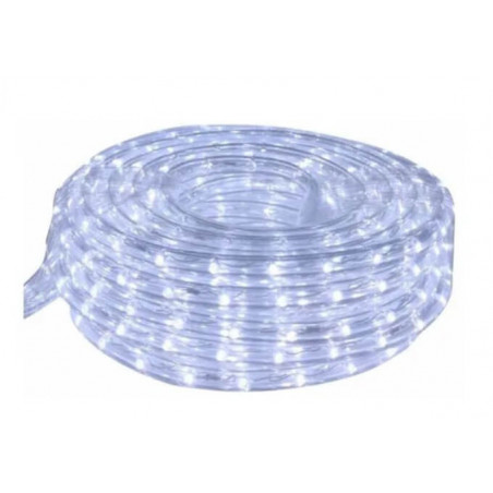 Luces de navidad manguera led blanco frío 10 metros