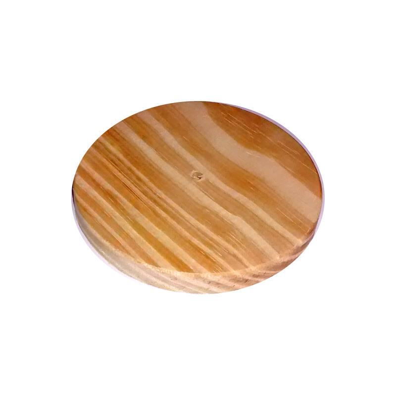 Roseta de madera 10cm diámetro Roseta de madera 10cm diámetro