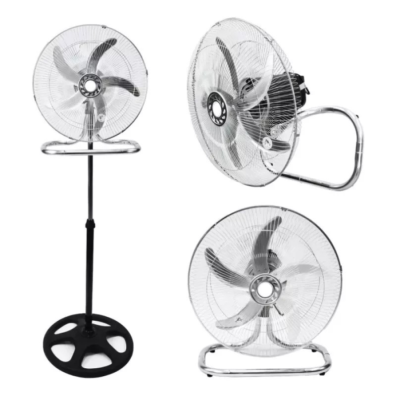 Ventilador EVEREST de pie EVEREST 18'' 100W paletas de aluminio reacondicionado