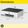 Impresora HP SMART TANK 210 Wi-Fi USB 2.0