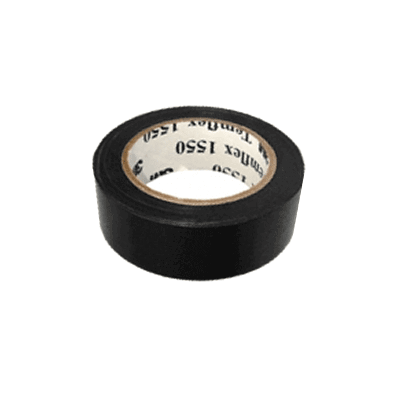 Cinta aisladora 3M Temflex 1550 de pvc 18 mm x 10m negro uso general