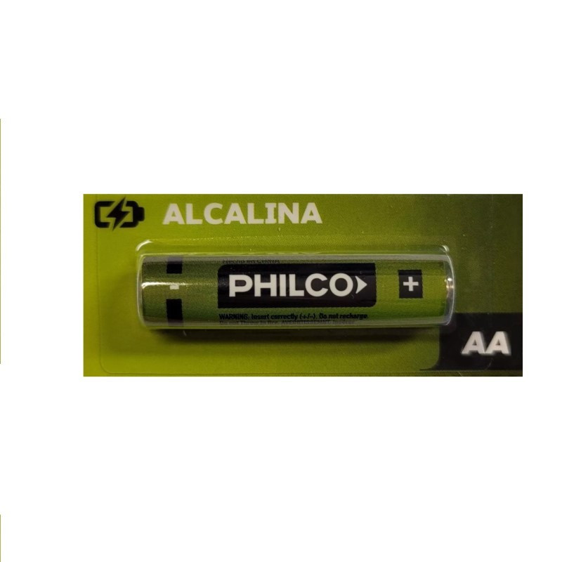 Pila AA PHILCO 1.5V 1 unidad Pila AA PHILCO 1.5V 1 unidad