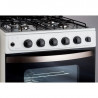 Cocina WHIRLPOOL WFB57DWDNA Multigas 56cm 4 hornallas blanca