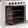 Cocina WHIRLPOOL WFB57DWDNA Multigas 56cm 4 hornallas blanca