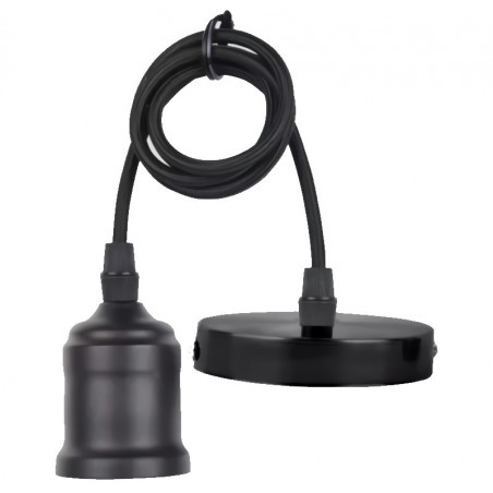 Colgante LEDVANCE PENDULUM para 1 luz E27 negro