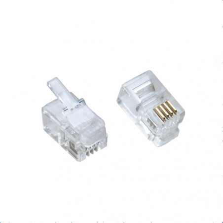 Conector telefonico rj 11 fte-pa160