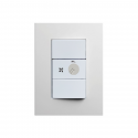 Conjunto armado TECLASTAR MINIMAL variador para ventilador 660W blanco