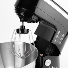 Batidora planetaria LILIANA TURBOBAT 800W 4,5 litros bowl acero inoxidable negro