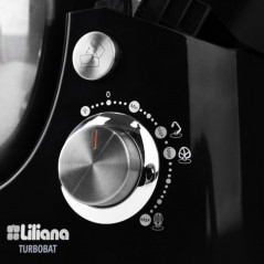 Batidora planetaria LILIANA TURBOBAT 800W 4,5 litros bowl acero inoxidable negro