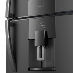 Heladera DREAN HDR400F41N ciclica 396 Litros negra con dispenser de agua outlet