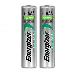 Pila AAA ENERGIZER RECARGABLE Blister de 2 Unidades