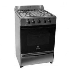 Cocina ESCORIAL MASTER CLASSIC gas licuado 56cm 4 hornallas gris