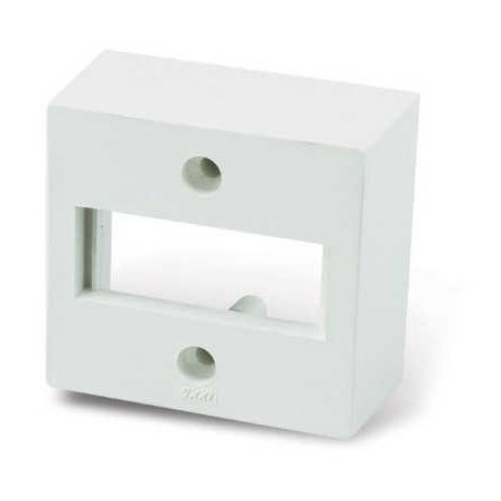 Tapa capuchon CAMBRE SXXI para exterior de 1 módulo blanco