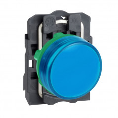 Piloto luminoso CNC XB5-AV66 led 220V azul componible