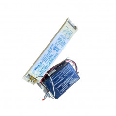Balasto WAMCO con batería para tubo fluorescente de 15W a 65W Dulux 4 pines