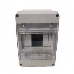Caja para pilar CONEXTUBE BOMBE 4 módulos embutir blanco