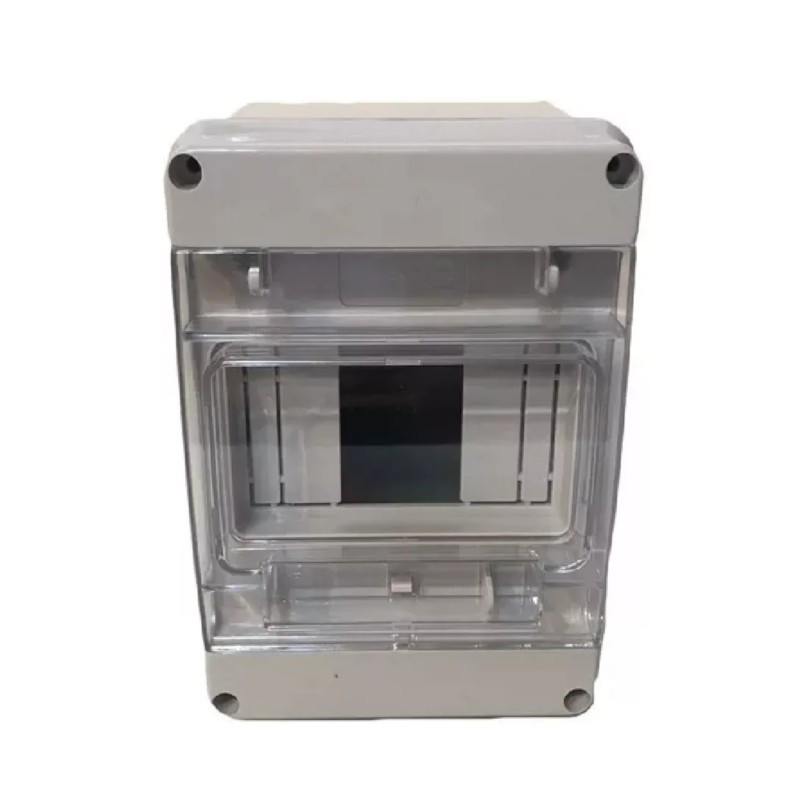 Caja para pilar CONEXTUBE BOMBE 4 módulos embutir blanco Caja para pilar CONEXTUBE BOMBE 4 módulos embutir blanco