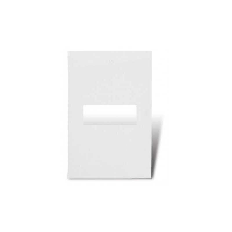 Tapa CAMBRE S.XXI 1 módulo blanco Tapa CAMBRE S.XXI 1 módulo blanco