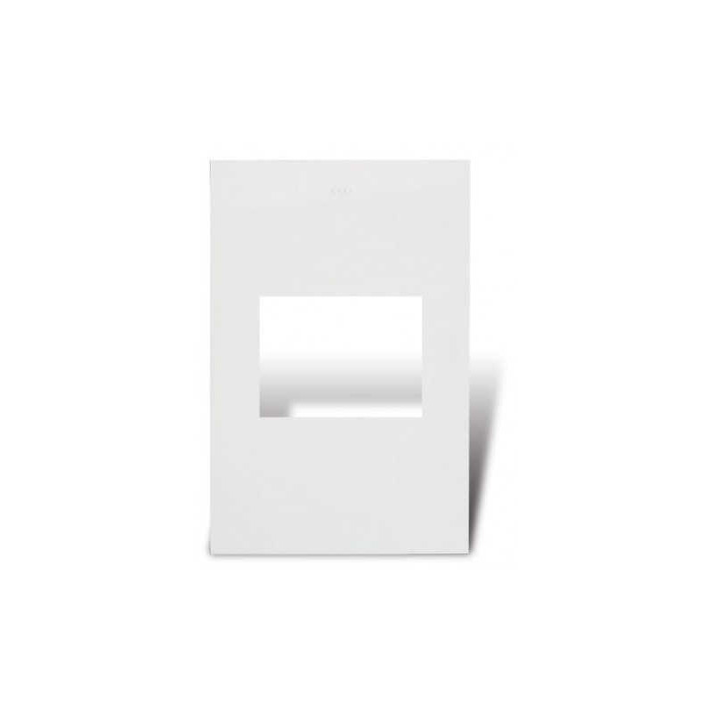 Tapa CAMBRE S.XXI 2 módulos blanco Tapa CAMBRE S.XXI 2 módulos blanco