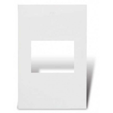 Tapa CAMBRE S.XXI 2 módulos blanco