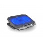 Base cooler NISUTA reclinable para notebook hasta 17'' luz led