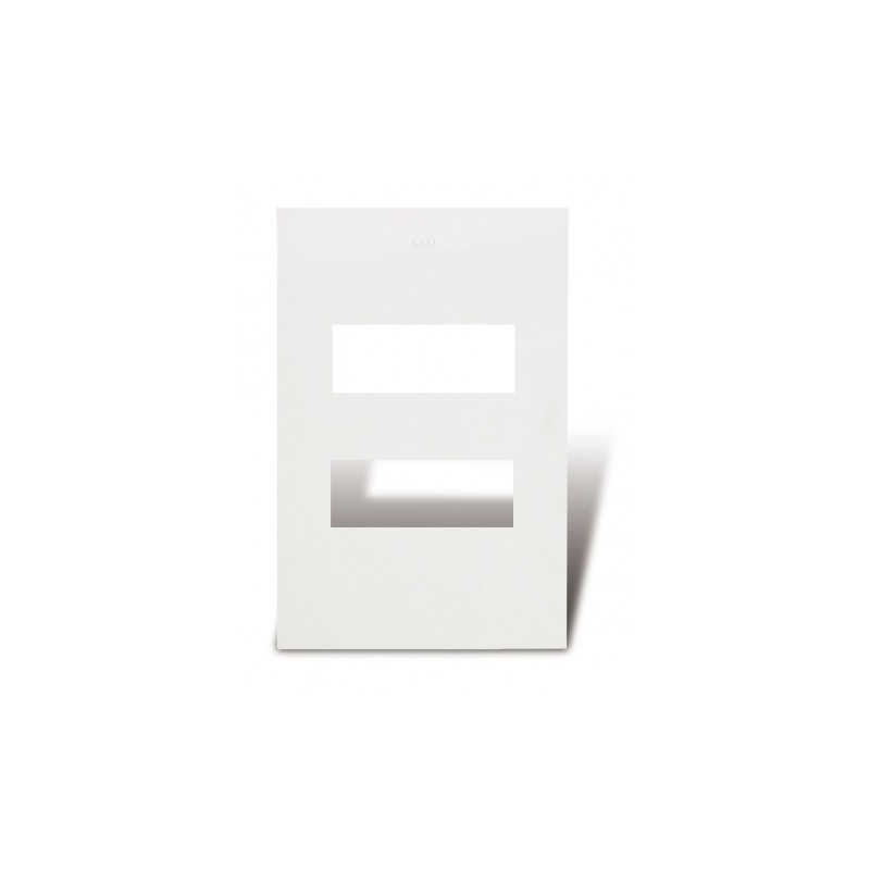Tapa CAMBRE S.XXI 2 módulos blanco Tapa CAMBRE S.XXI 2 módulos blanco