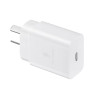 Cargador original SAMSUNG 15W Tipo C sin cable blanco
