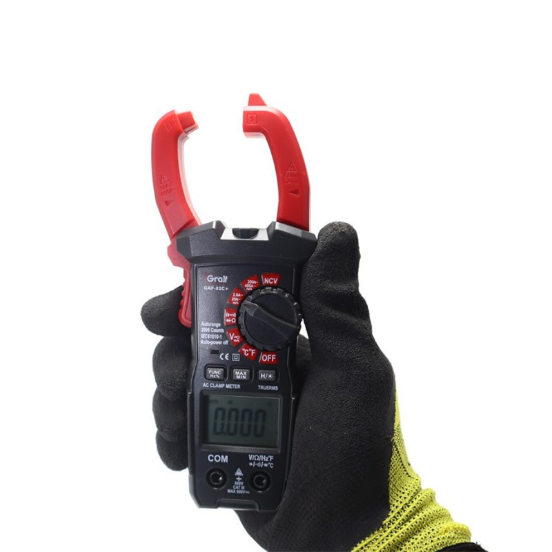 Pinza amperometrica GRALF GAF-02C+ 220V true rms