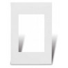 Tapa CAMBRE S.XXI 4 módulos blanco