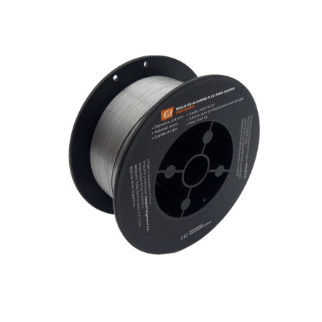 Rollo de alambre LUSQTOFF para soldar flux 0.8mm 0.45kg
