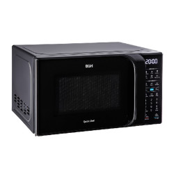 Microondas digital BGH QUICK CHEFF 20 litros 700W negro