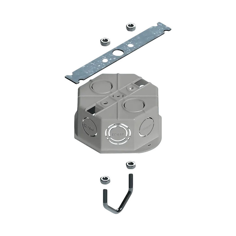 Kit soporte SISTELECTRIC para caja octogonal Kit soporte SISTELECTRIC para caja octogonal