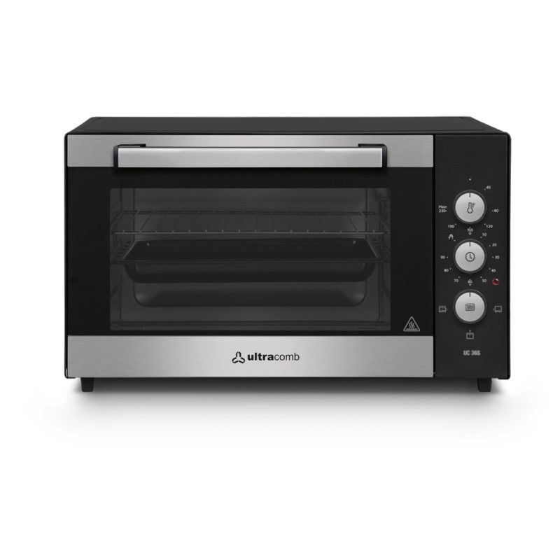 Horno eléctrico ULTRACOMB UC-36S 36 Litros 1600W negro Horno eléctrico ULTRACOMB UC-36S 36 Litros 1600W negro