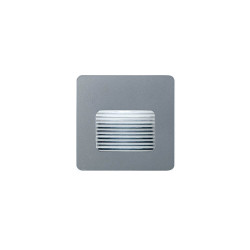 Gym lucciola embutido de pared luz indirecta color azul 1w