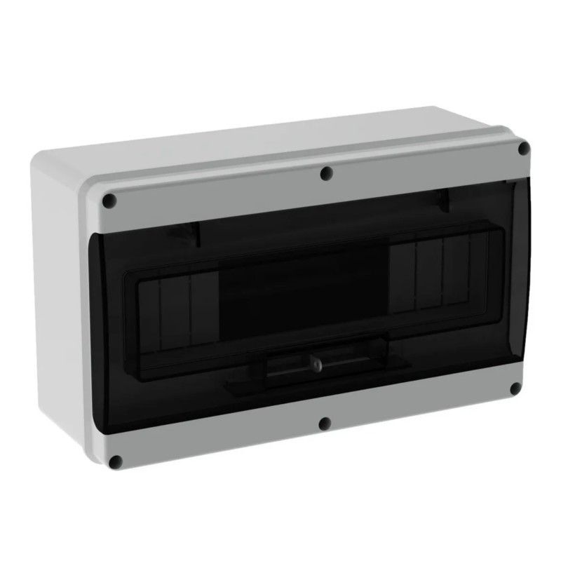Caja para térmicas CONEXTUBE LUXURY 12 módulos exterior blanco Caja para térmicas CONEXTUBE LUXURY 12 módulos exterior blanco