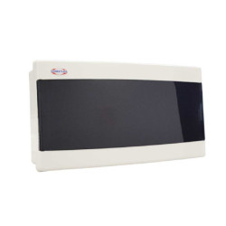 Caja para térmicas CONEXTUBE LUXURY 18 módulos exterior blanco
