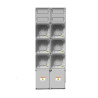 Gabinete GENROD columna 6 medidores monofásico pvc