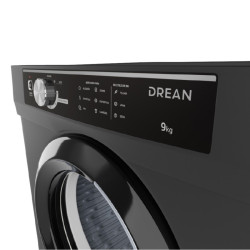 Secarropas por aire caliente DREAN SED090VGCL0 9kg 7 programas gris