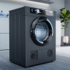 Secarropas por aire caliente DREAN SED090VGCL0 9kg 7 programas gris