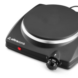 Anafe eléctrico ULTRACOMB AN2200 1 hornalla 1500W negro outlet