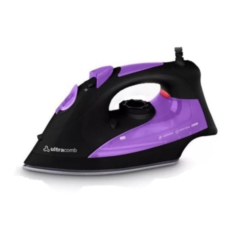 Plancha ULTRACOMB PL-4180 a vapor 2250W suela cerámica outlet Plancha ULTRACOMB PL-4180 a vapor 2250W suela cerámica outlet
