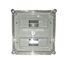 Gabinete medición GENROD 4 medidores monofásico pvc