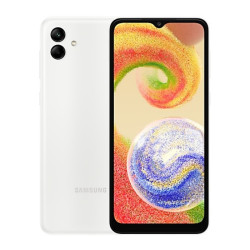 Celular SAMSUNG Galaxy A04 4GB 64GB blanco con cargador reacondicionado