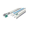 Cablecanal DEXSON 20x12mm 2 metros con ahesivo blanco