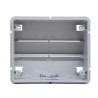 Caja para térmicas SISTELECTRIC 8 módulos embutir blanco