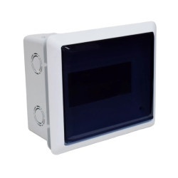 Caja para térmicas SISTELECTRIC 8 módulos embutir blanco