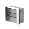 Caja para térmicas SISTELECTRIC 8 módulos embutir blanco