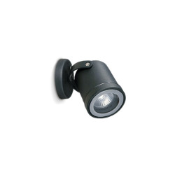 Spot F.W. PAR16 para 1 luz GU10 con base negro