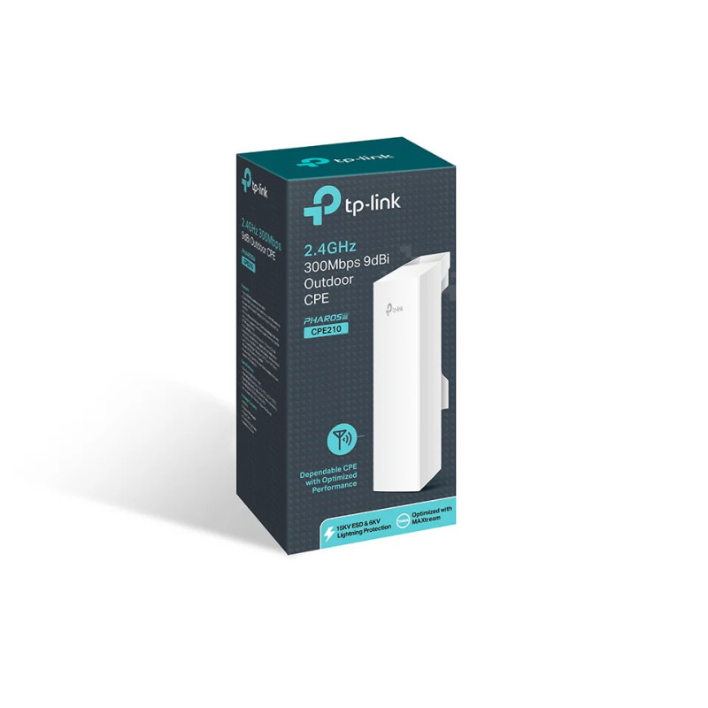 Punto de acceso exterior TP-LINK CPE220 300Mbps 13dBi Punto de acceso exterior TP-LINK CPE220 300Mbps 13dBi